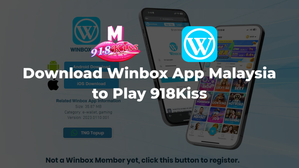 Download Winbox App Malaysia to Play 918Kiss