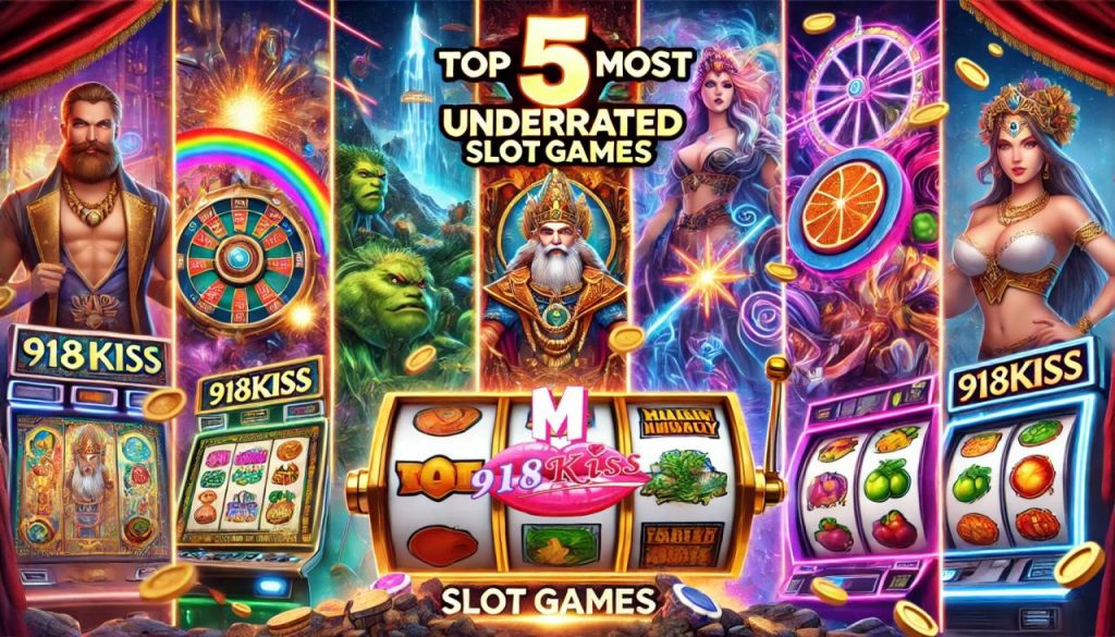 Top 5 Permainan Slot 918Kiss Paling Tidak Dihargai