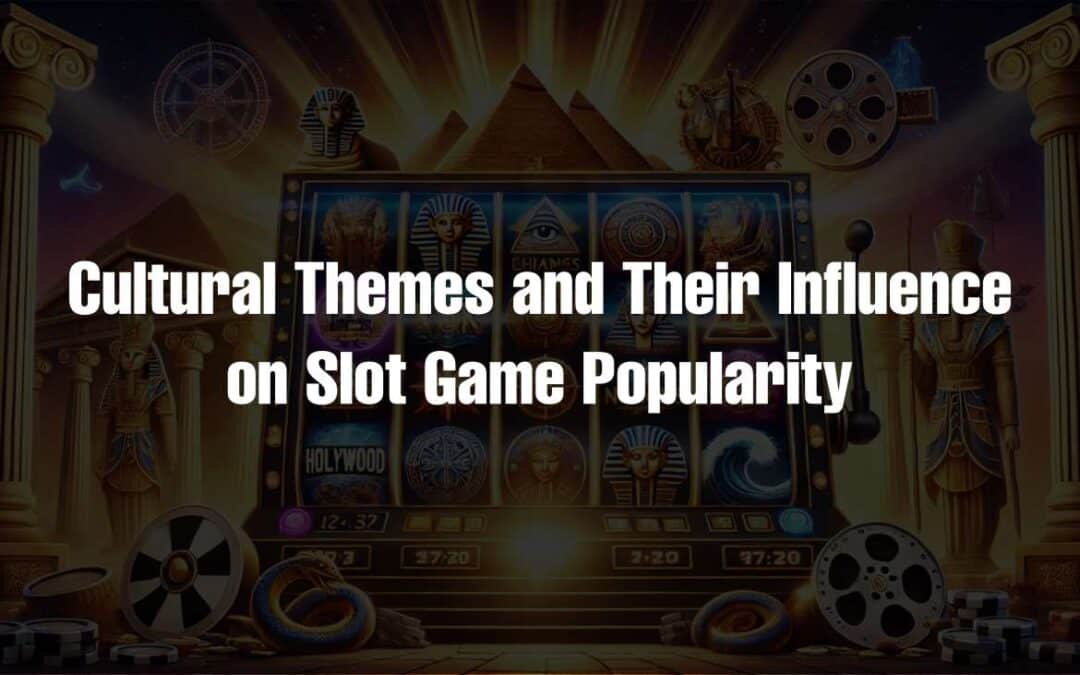 Cultural Themes and Their Influence on Slot Game Popularity