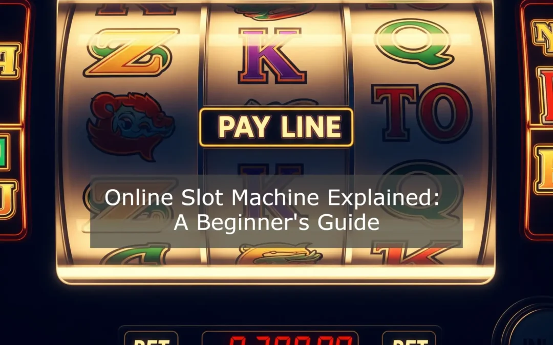 an image talking about slot with basic stuff like Reels & Rows , Payline and Bet Size